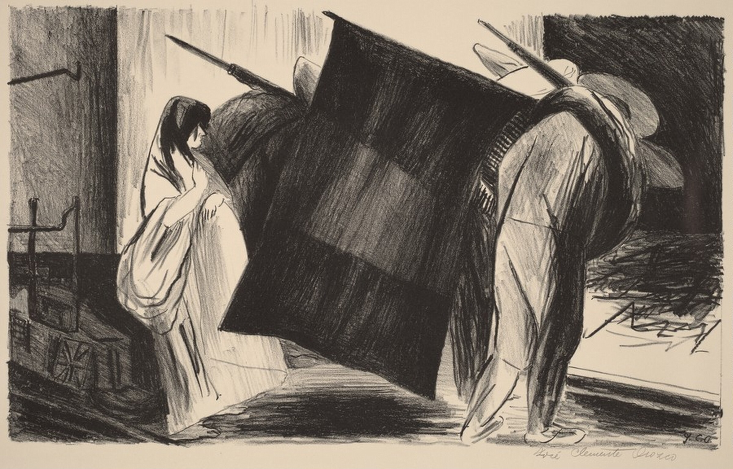 Flag (Bandera), José Clemente Orozco, 1928