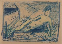 Bather, Otto Mueller