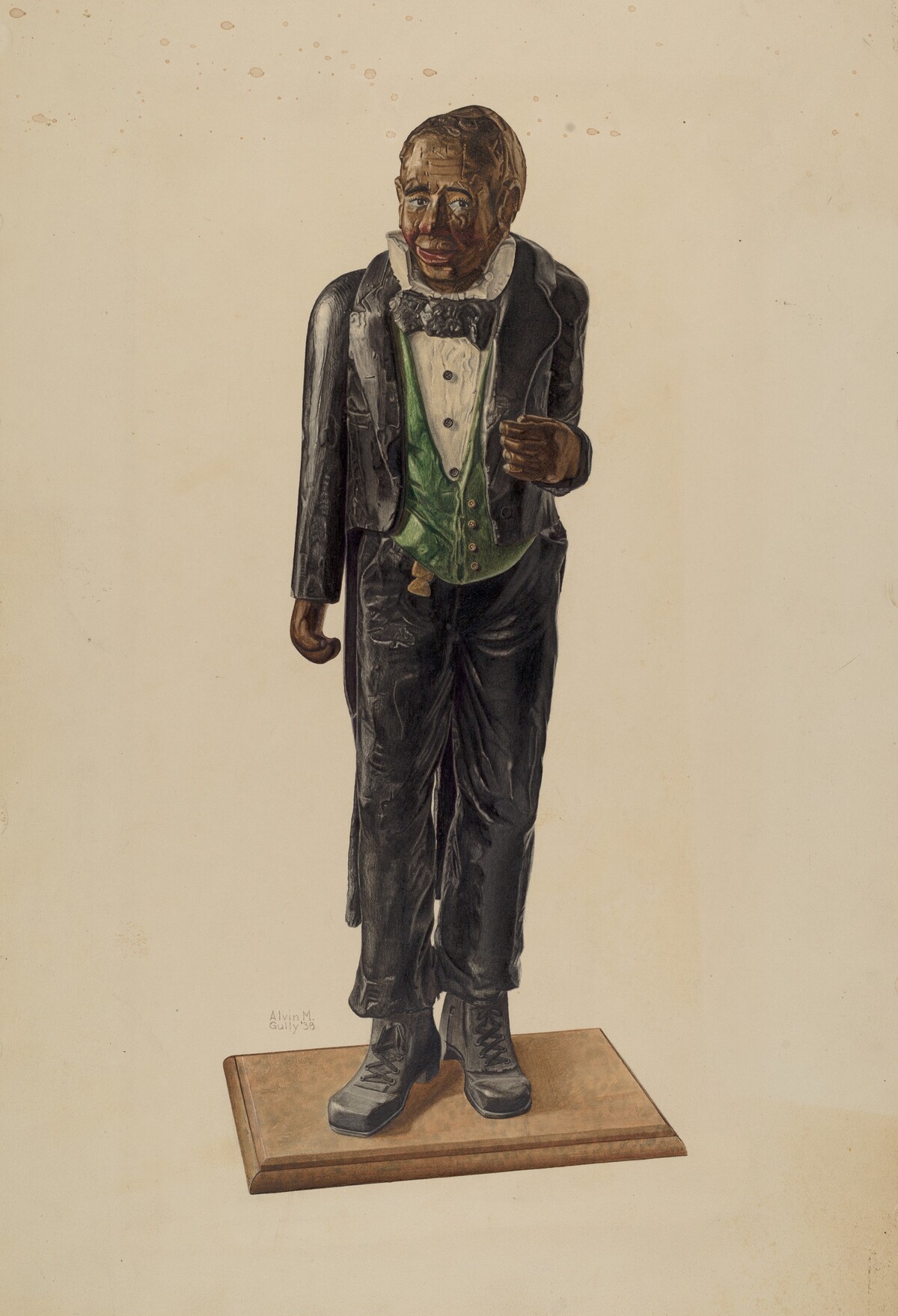Hotel Porter Figure