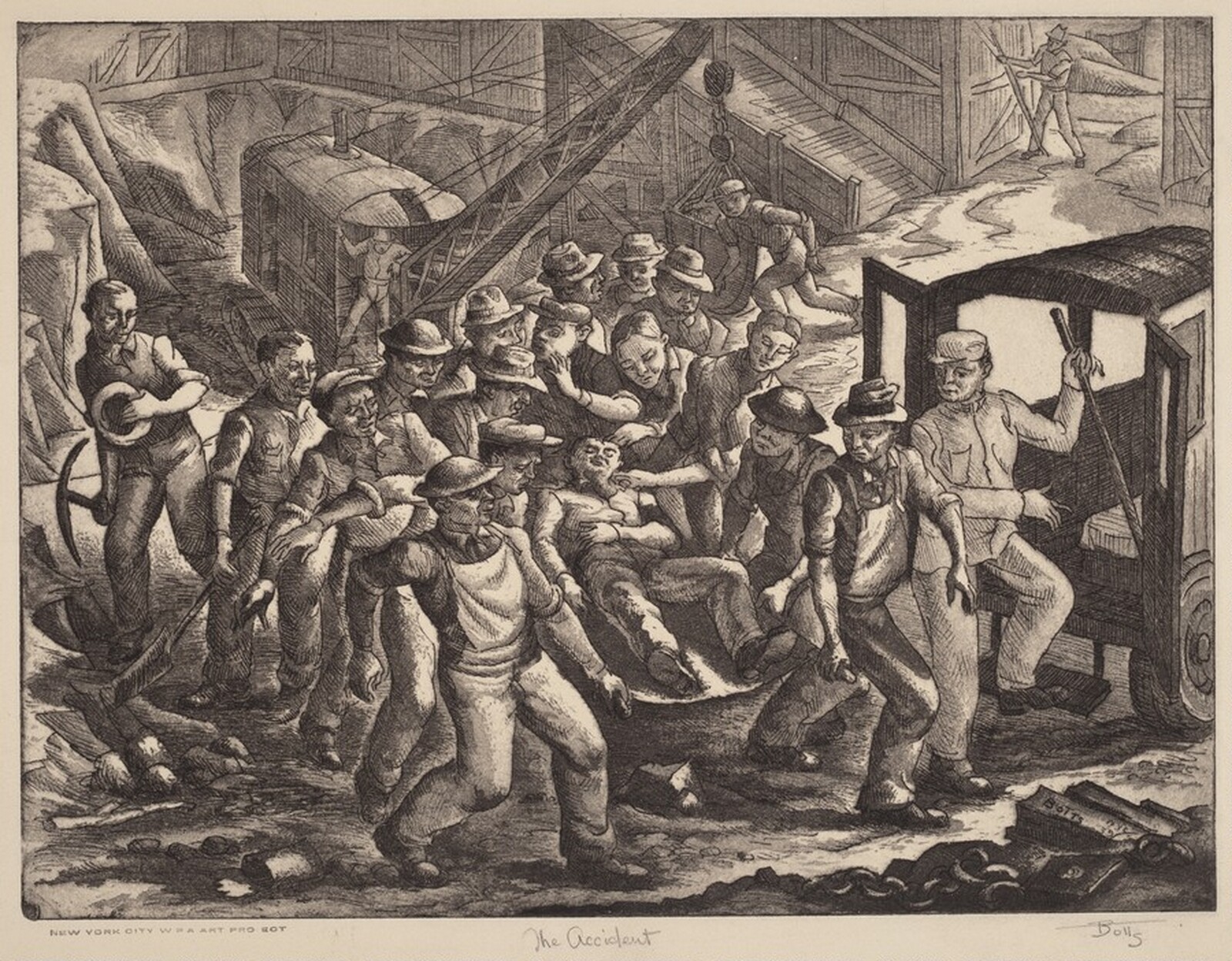 The Accident, Hugh Pearce Botts, 1939