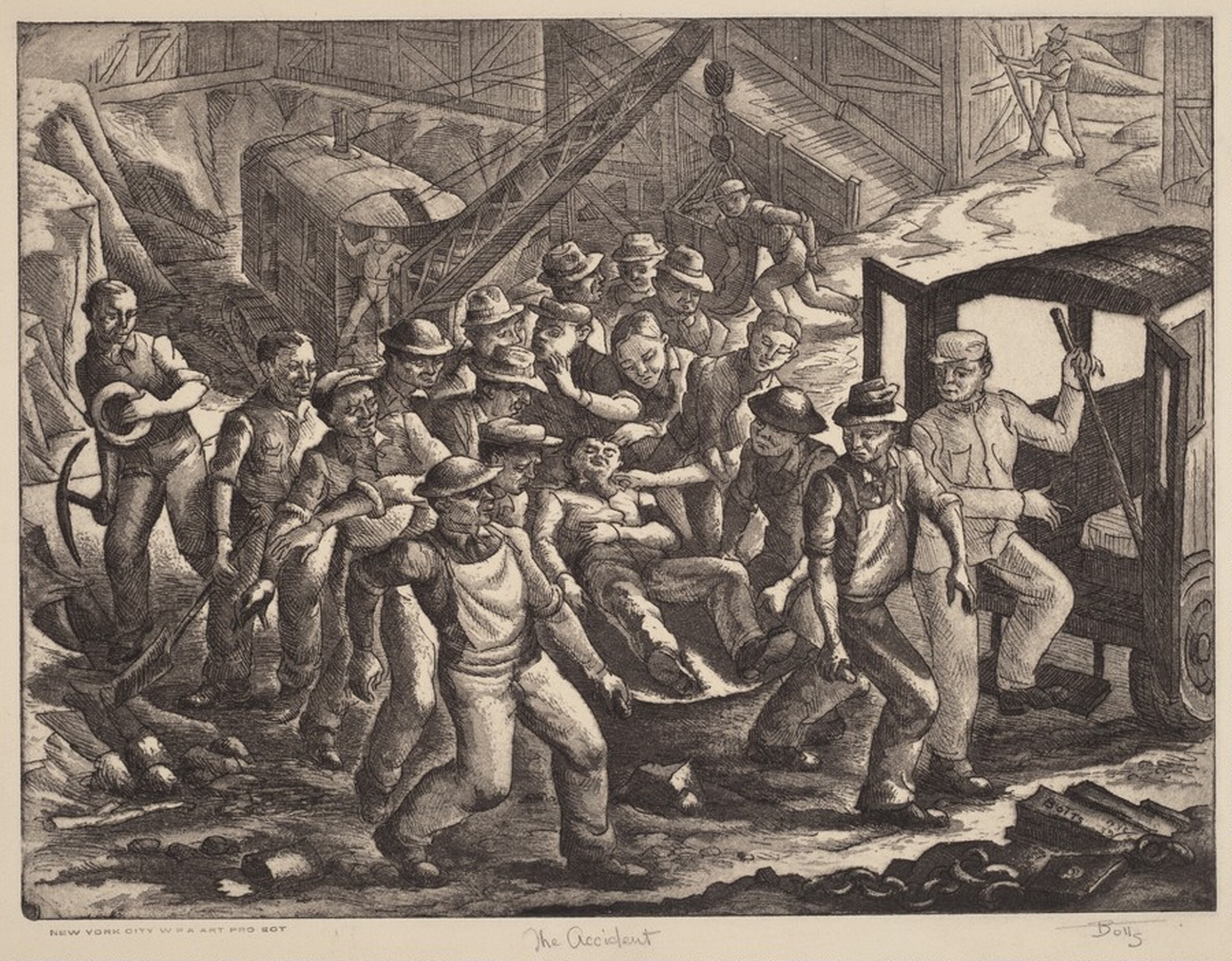 The Accident, Hugh Pearce Botts, 1939