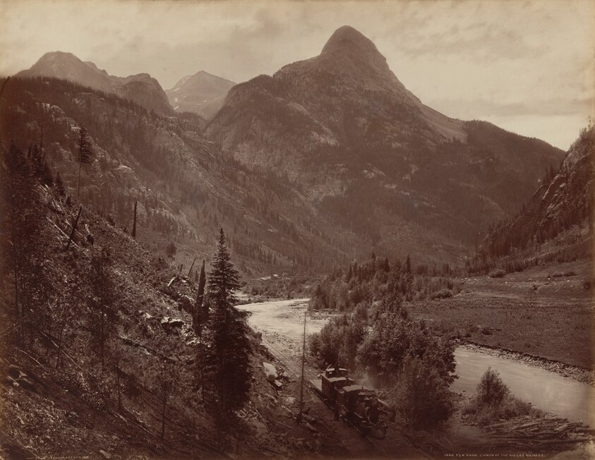 Elk Park, Cañon of the Rio Las Animas