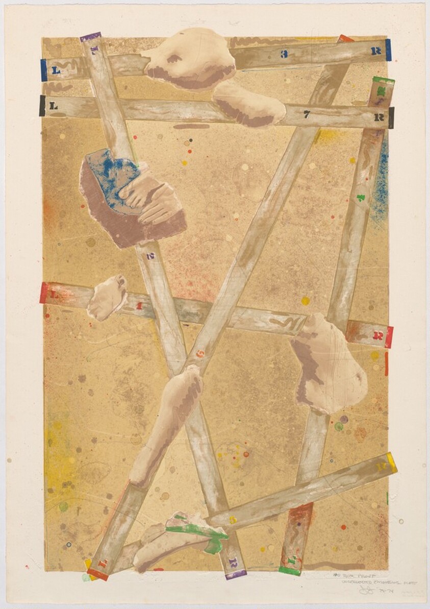 Four Panels from Untitled 1972 [D panel, trial proof 29]