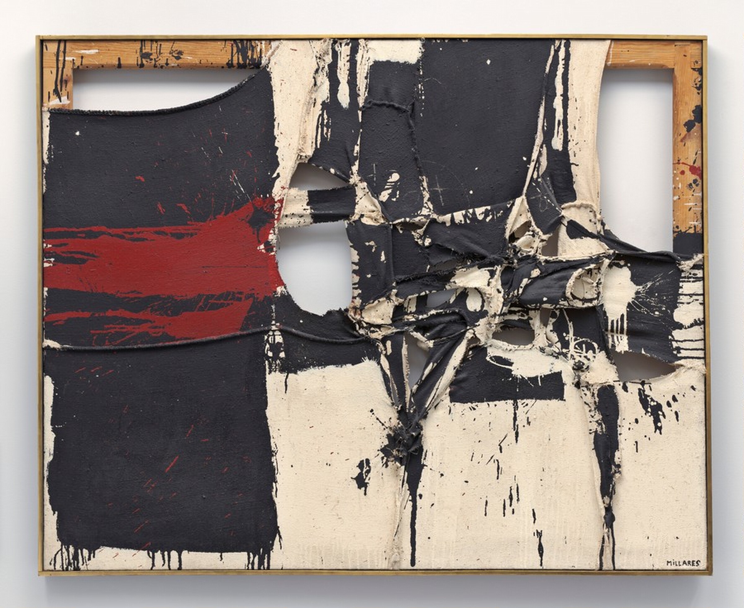 Cuadro 78, Manolo Millares, 1959