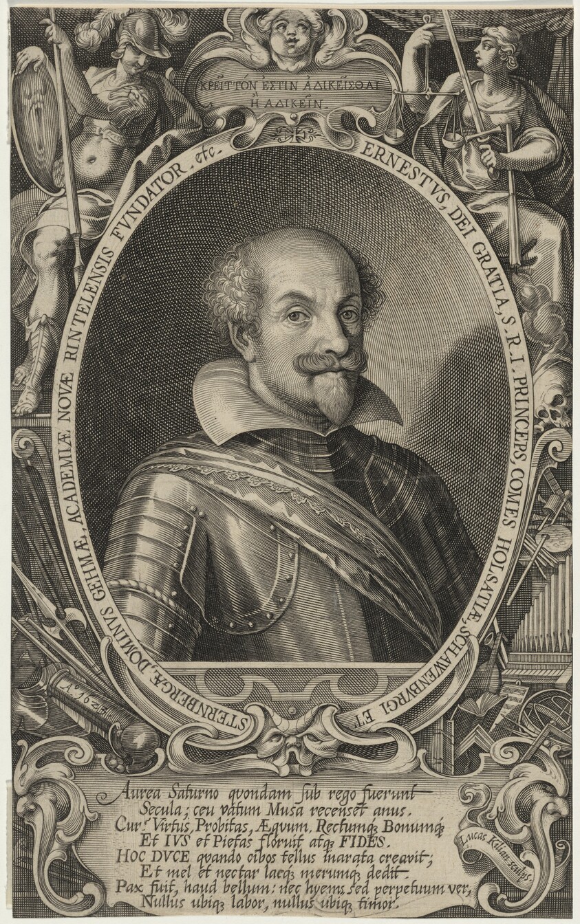 Ernest of Holstein, Schawenburg and Sternberg, Prince of Holy Roman Empire
