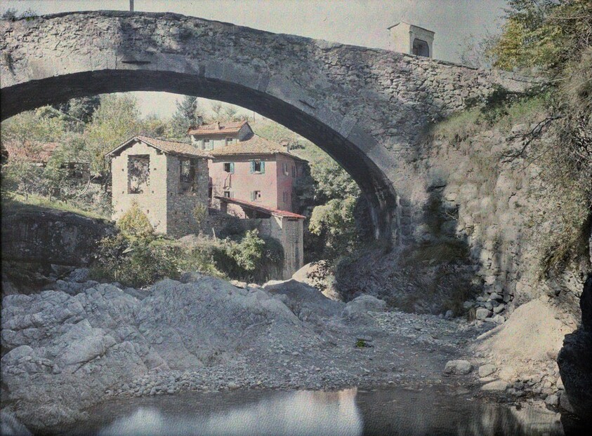 House under a Bridge