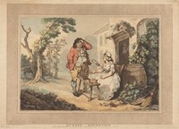 Rustic Courtship, Thomas Rowlandson, 1785