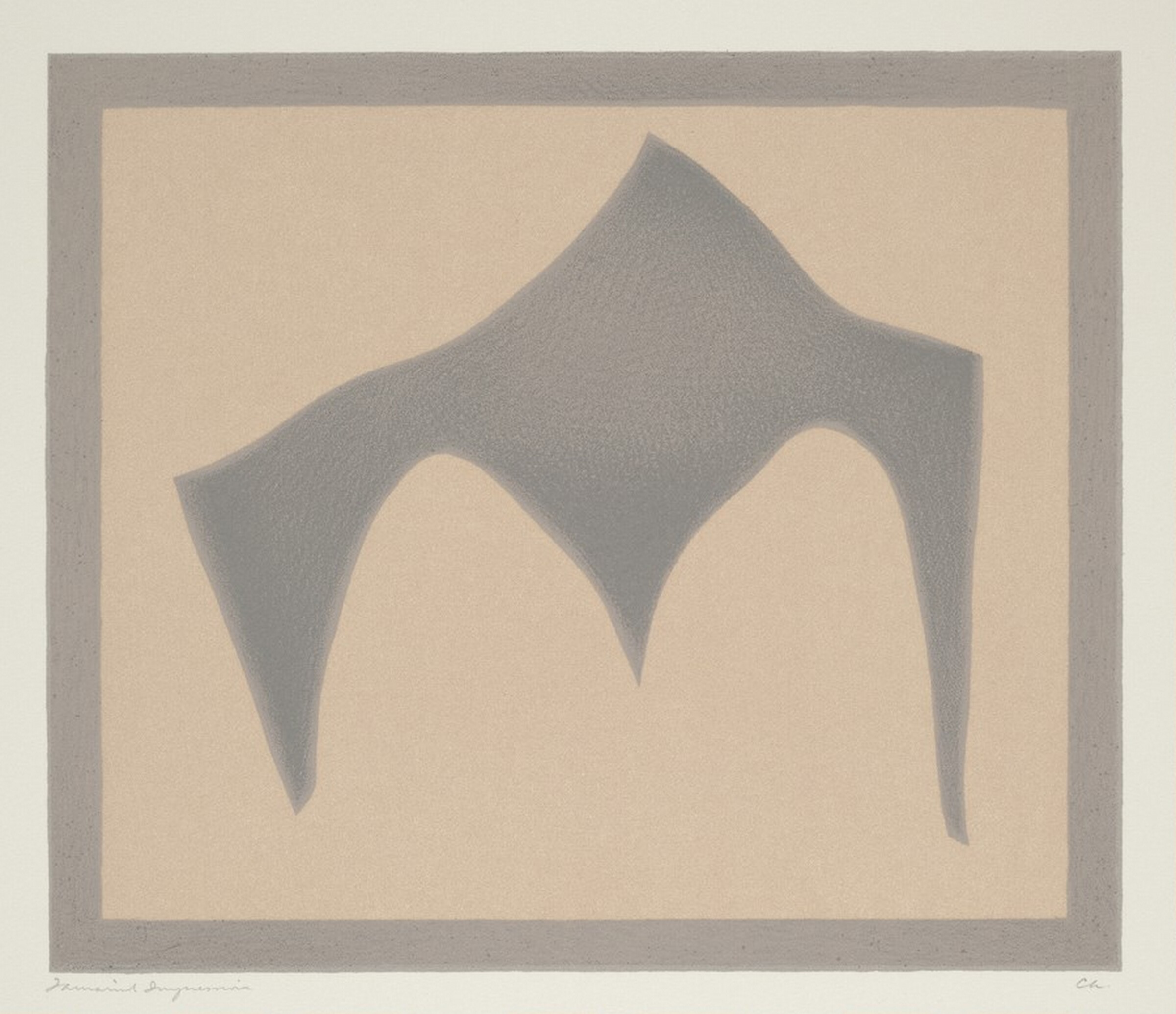 Cibola Series (Grey), Clinton Adams, 1967