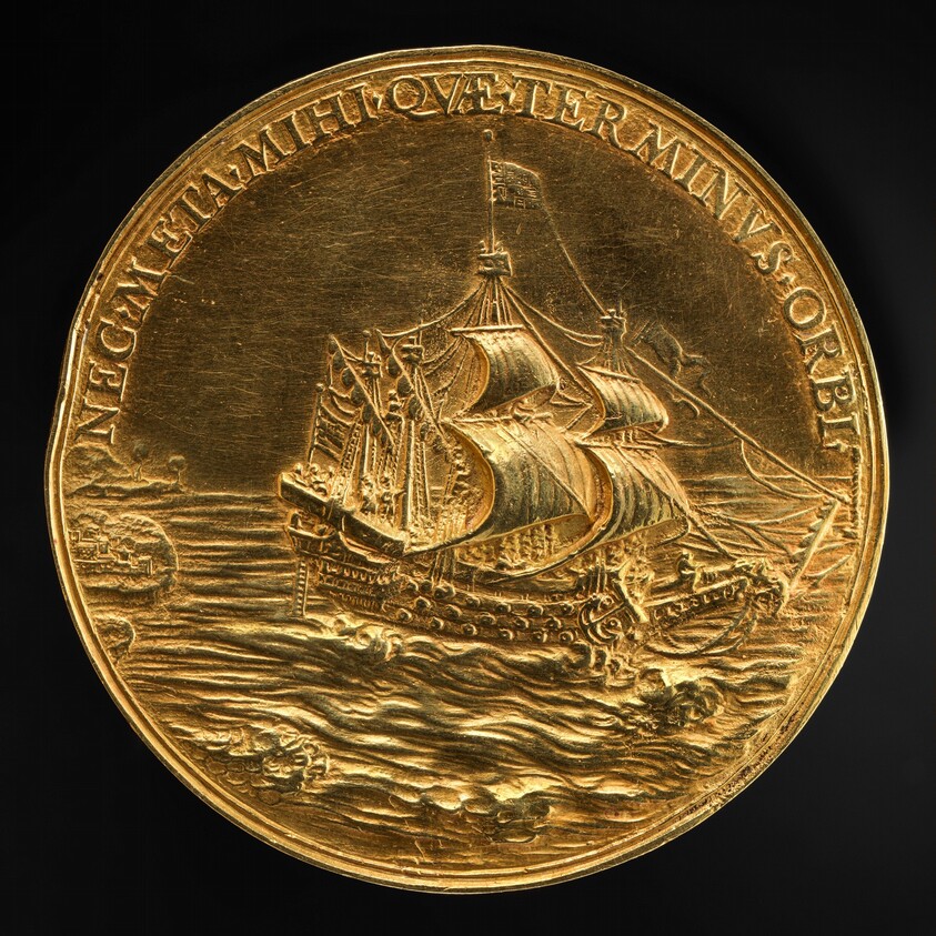 The Juxon Medal: The Dominion of the Seas [reverse]