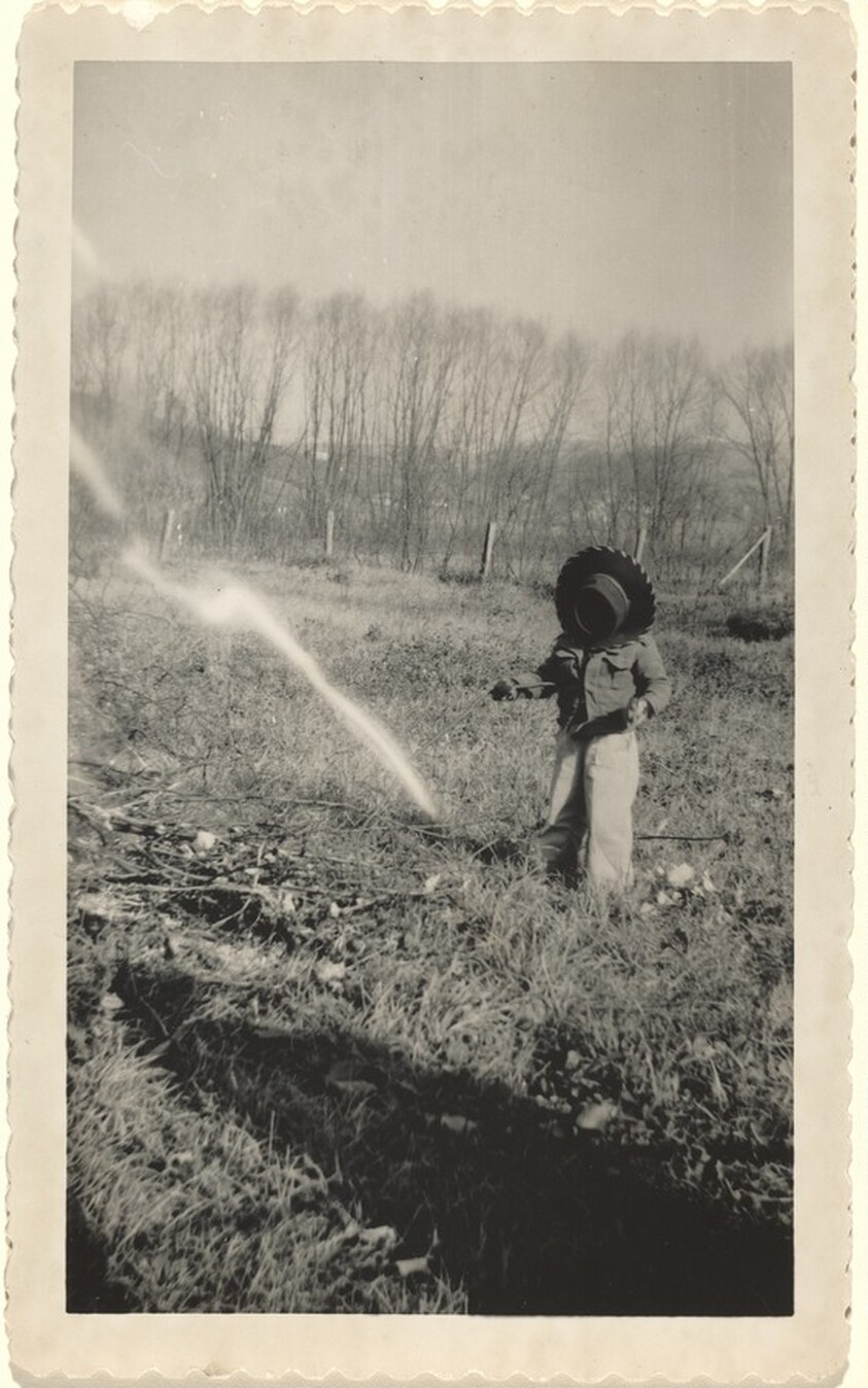 Untitled (Boy with smoke)
