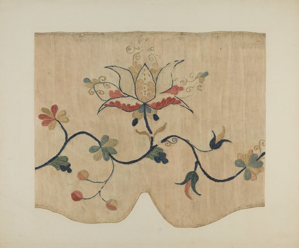 Bed Valance (Detail)