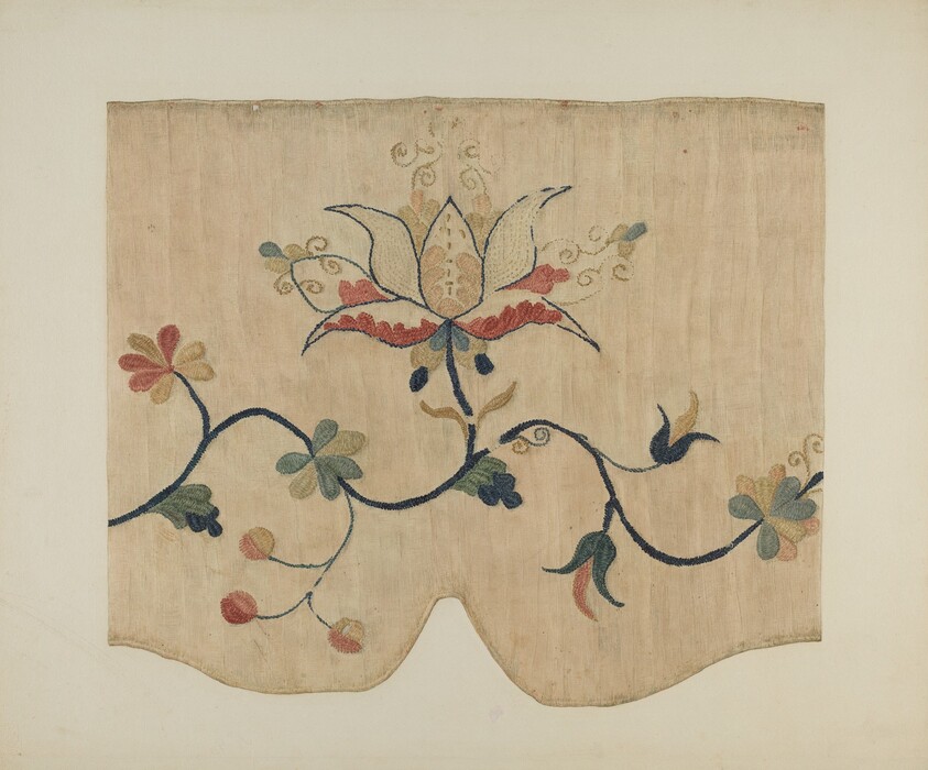 Bed Valance (Detail)