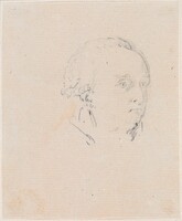 Head of a Man, Hubert Robert, probably c. 1754/1765