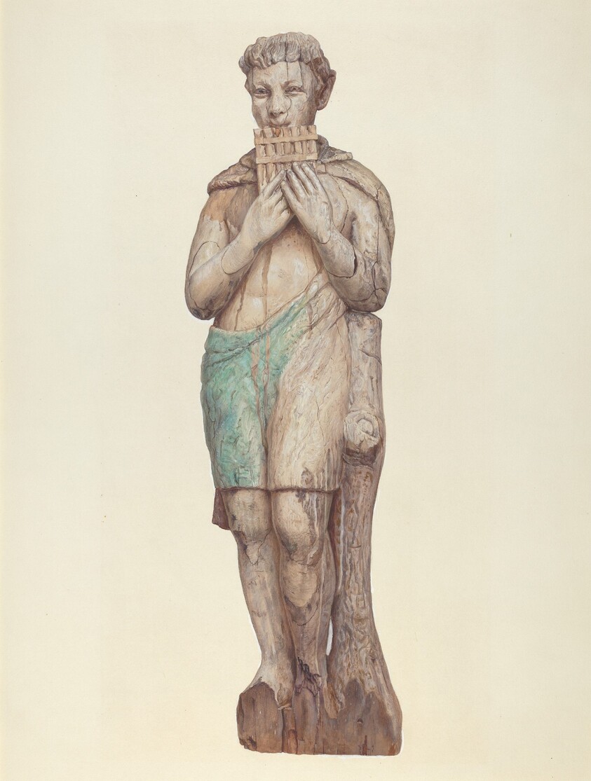 Circus Wagon Figure: Pan