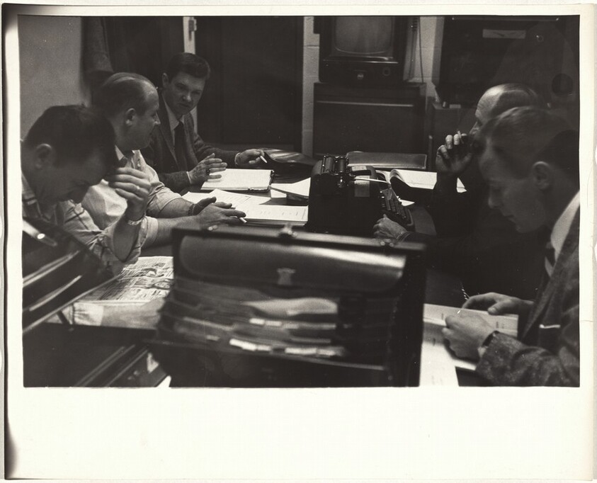 Writers, NBC TV studio--Burbank, California