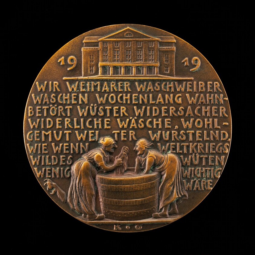 Washerwomen of Weimar [reverse]
