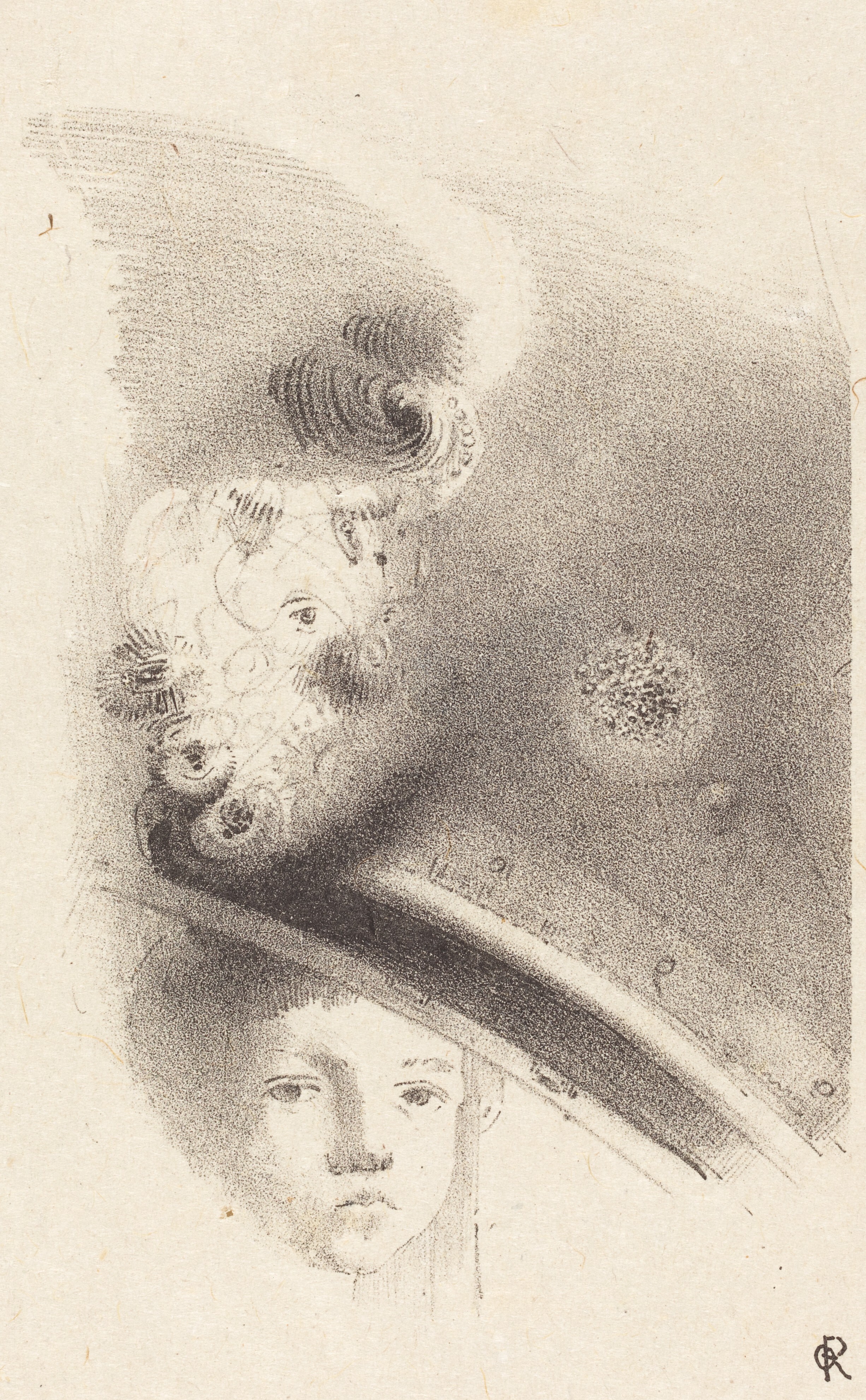 Tete d'Enfant (Head of a Child) by Odilon Redon