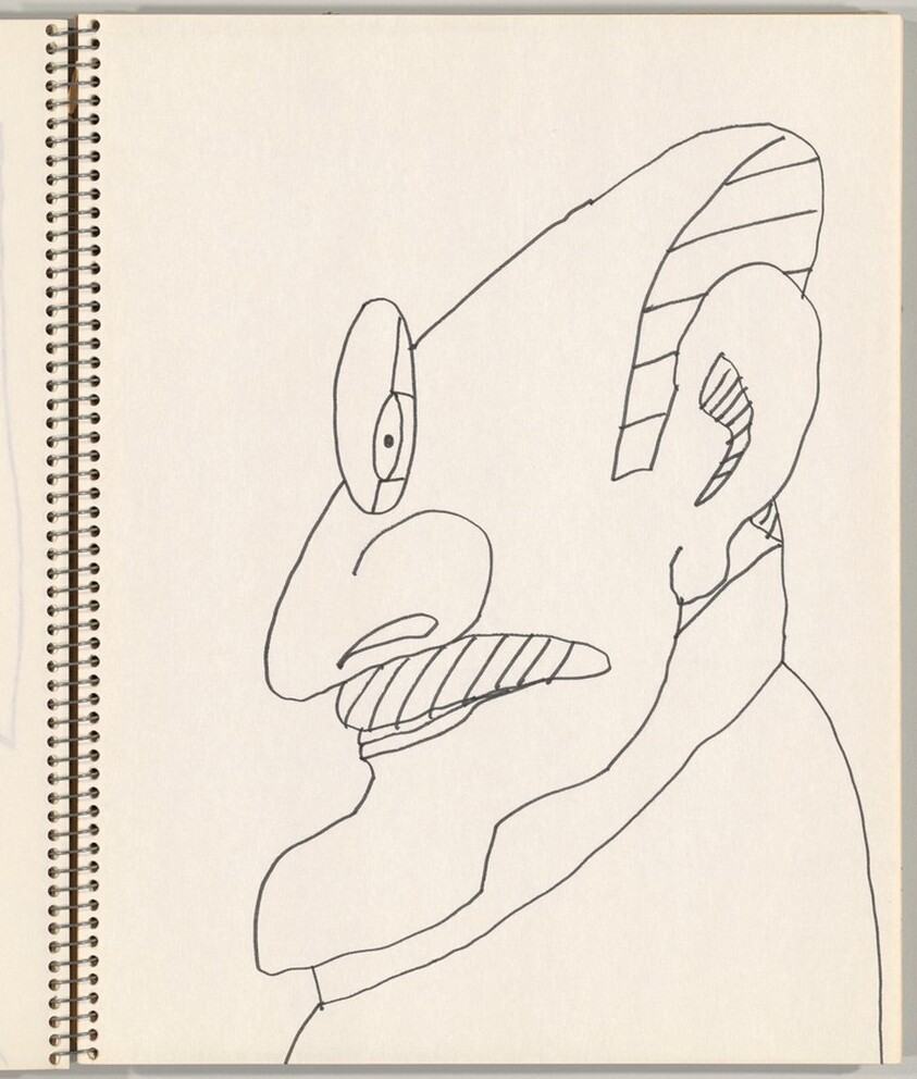 Self-Portrait in Profile