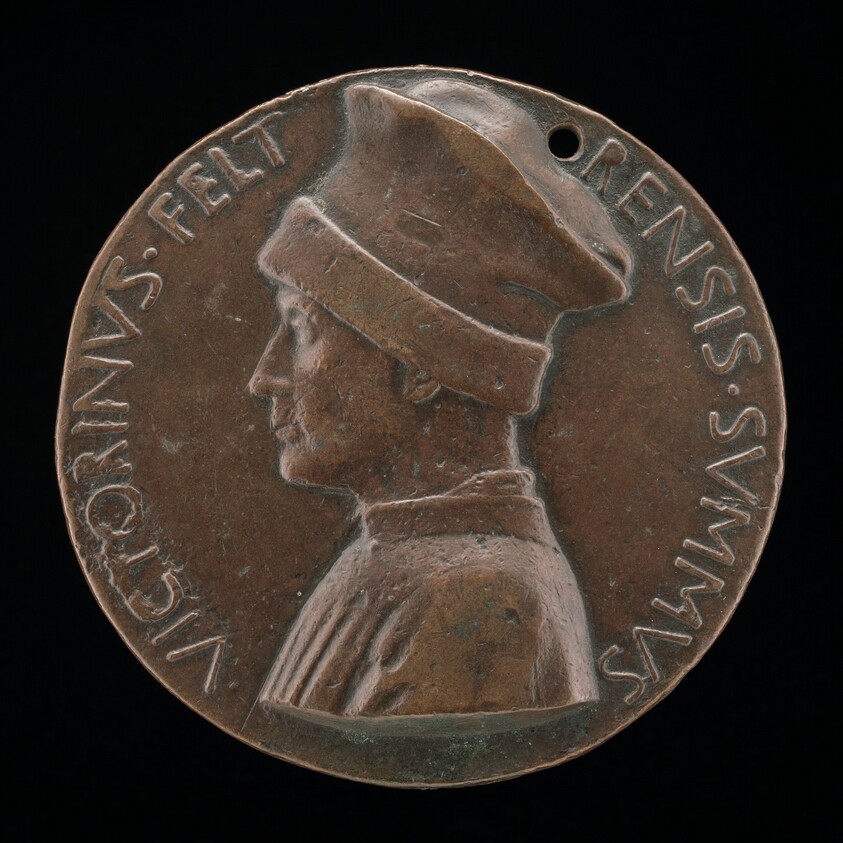 Vittorino de' Rambaldoni da Feltre, 1379-1446, Humanist [obverse]