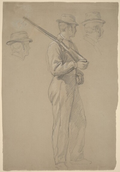 Recruit; Two Studies of Heads