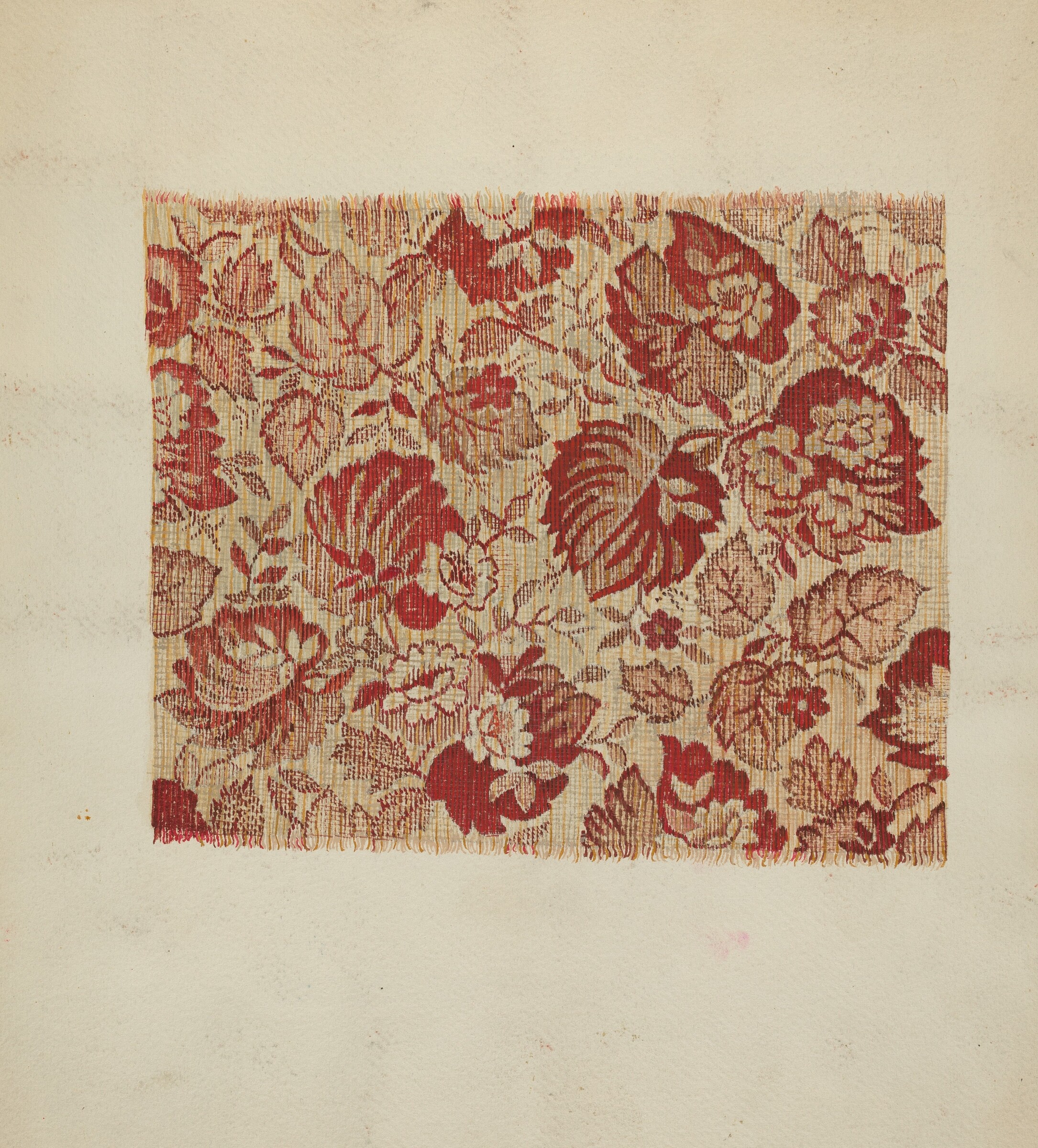 Ingrain Carpet, Jules Lefevere, c. 1936
