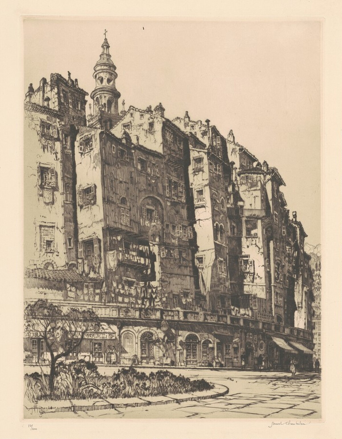 Skyscrapers of Menton