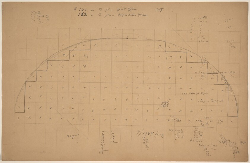 Diagram of a Lunette [verso]