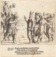 Melchizedek with Bread and Wine, Augustin Hirschvogel, 1547