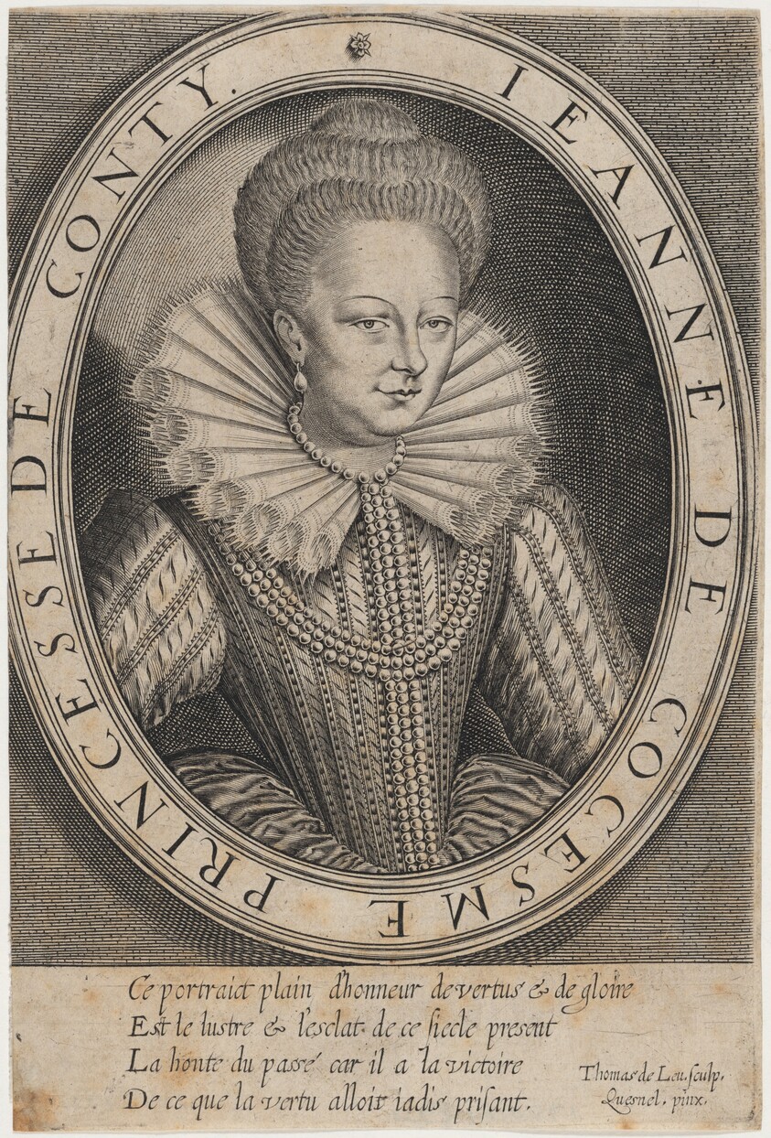 Jeannes de Cocesme, First Wife of Francois, Prince of Conti
