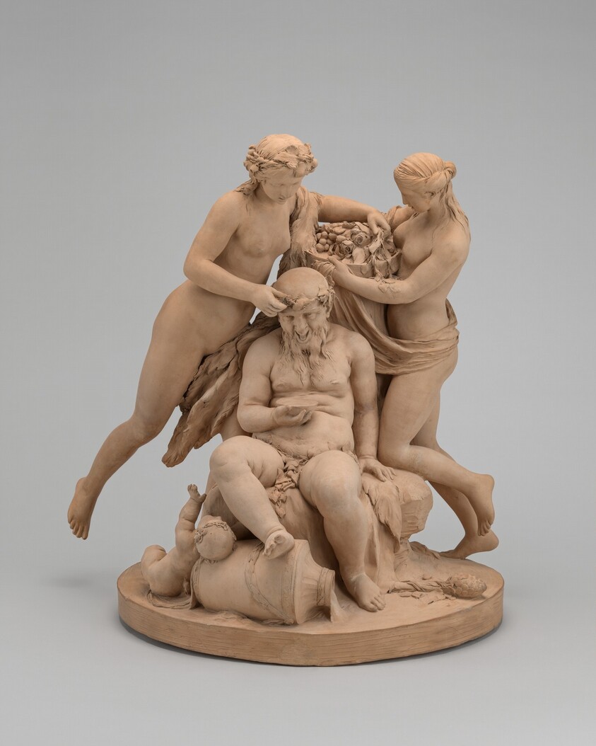 Silenus Crowned by Nymphs