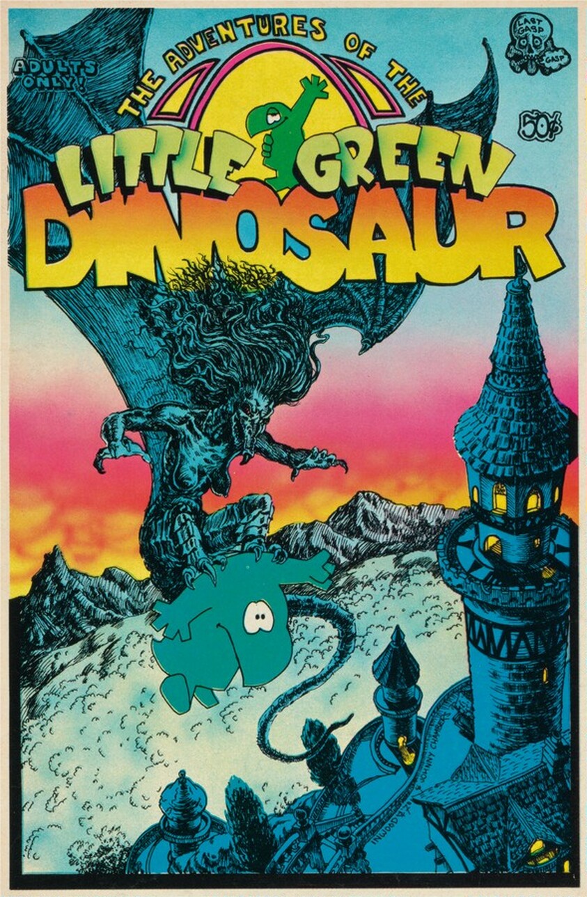 The Adventures of the Little Green Dinosaur #1
