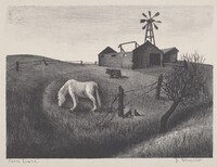 Farm Scene, Joseph Shapiro