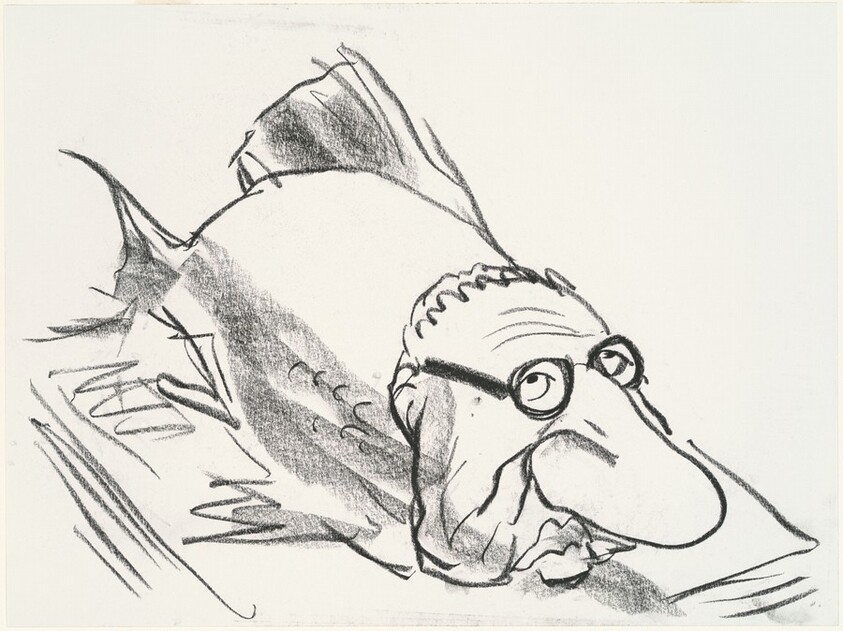 Henry Kissinger as a Fish