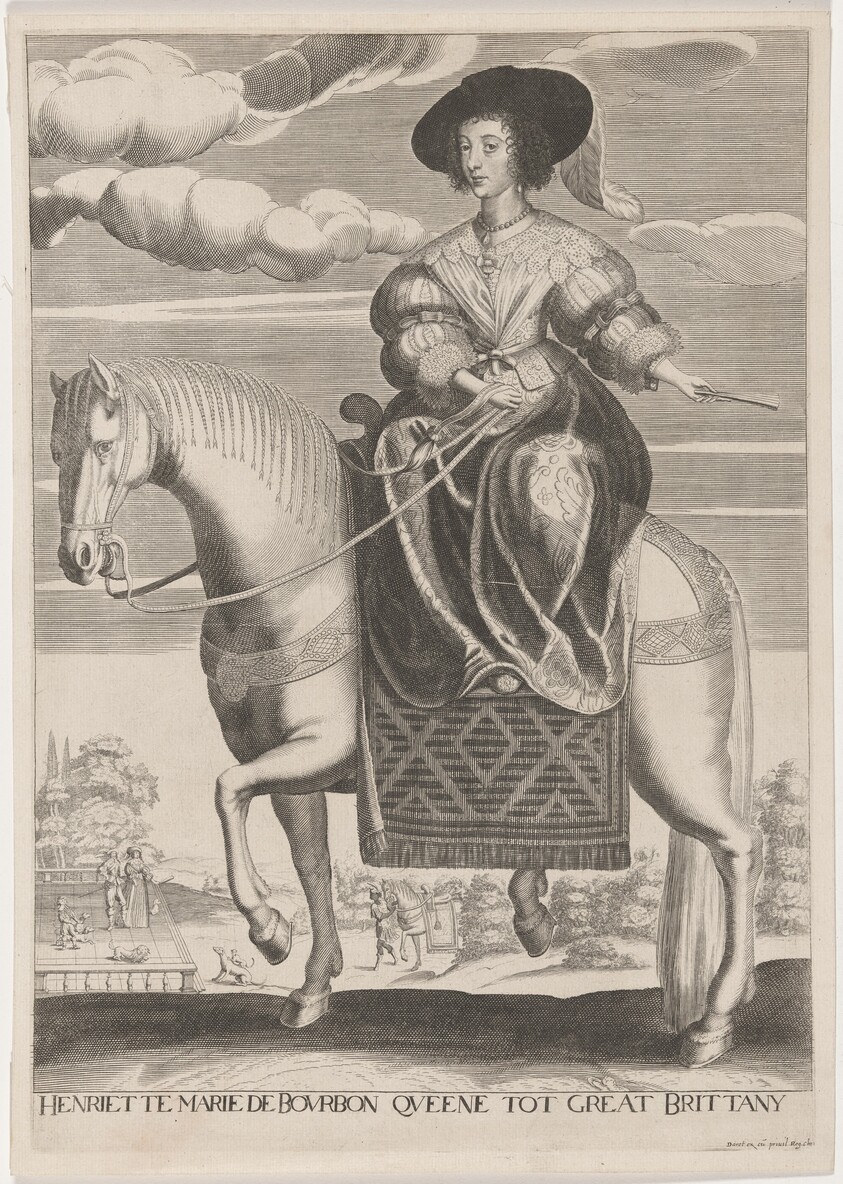 Henrietta Maria on Horseback