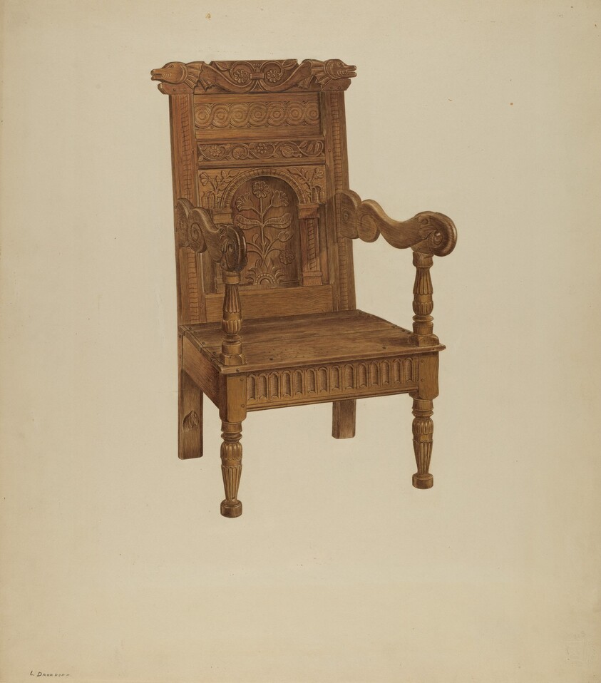 Wainscot Armchair