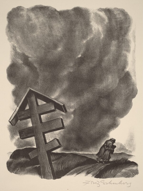 "And in the Open Air" (Book IV: Lacerations, facing p.158)
