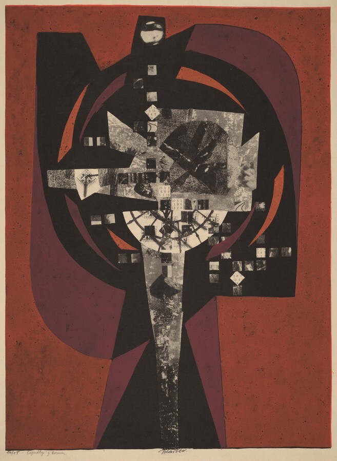 The Red Cross on a Black Circle - Kazimir Malevich | Artera