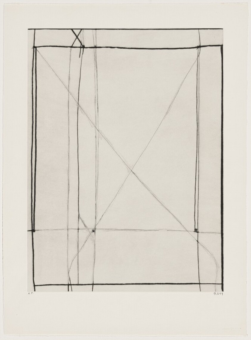 #1 from Nine Drypoints and Etchings [artist's proof]