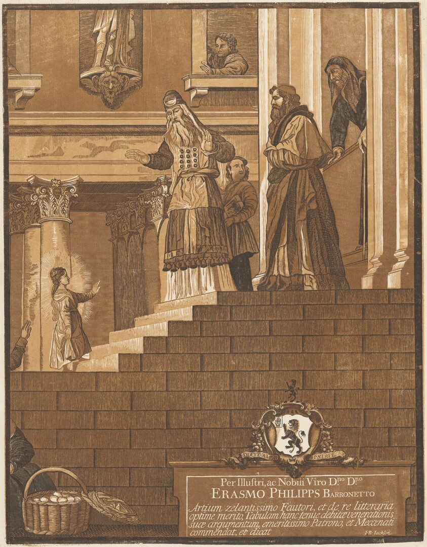 Presentation of the Virgin in the Temple (Right Panel)