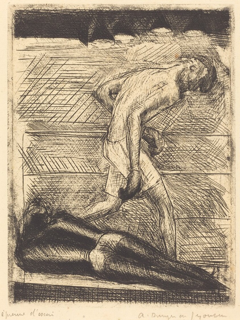 Knock Out, First Version (Le K.O. du noir (premiere version))