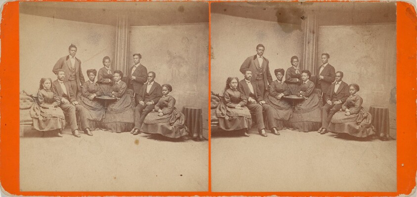 "Jubilee Singers, Fisk University, Nashville, Tennessee"