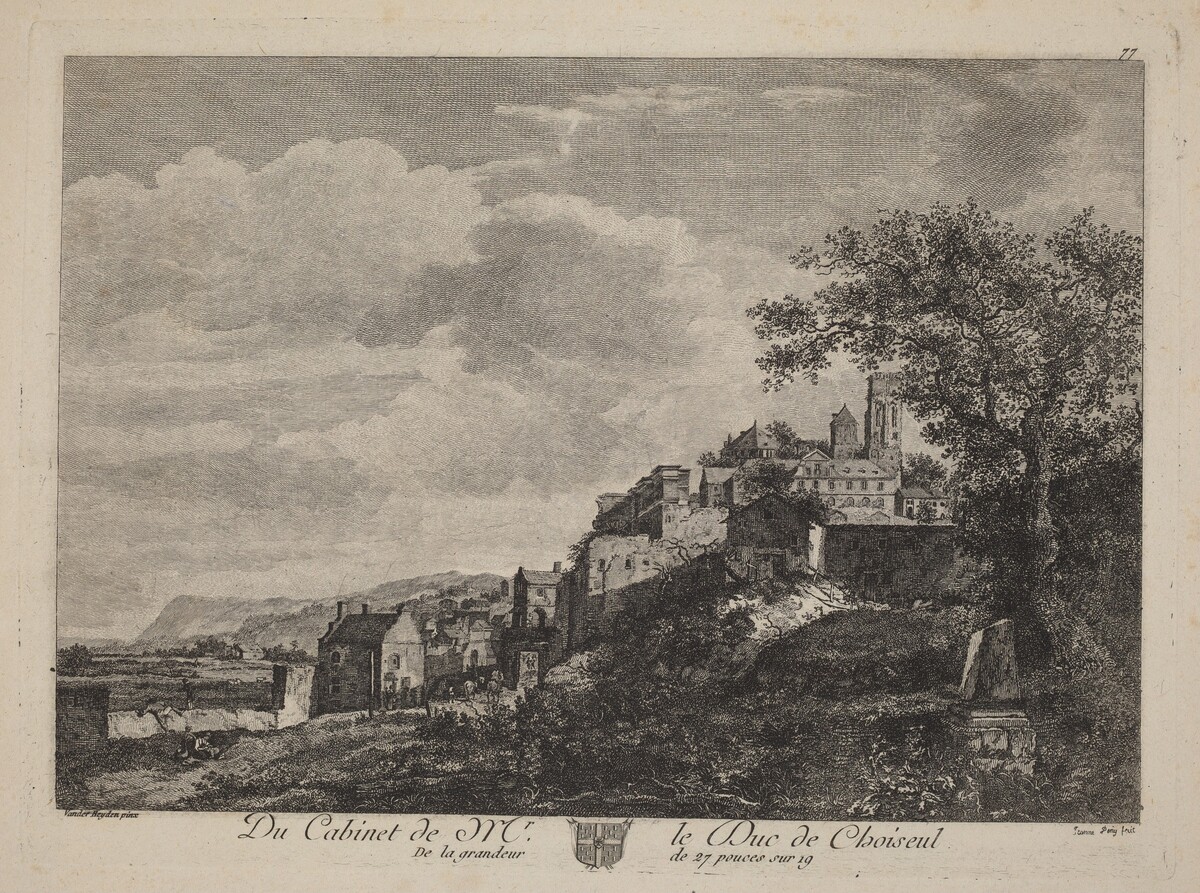 View of a Hilltown