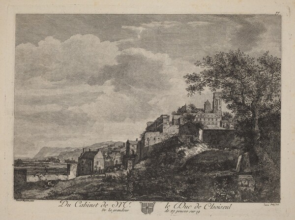 View of a Hilltown