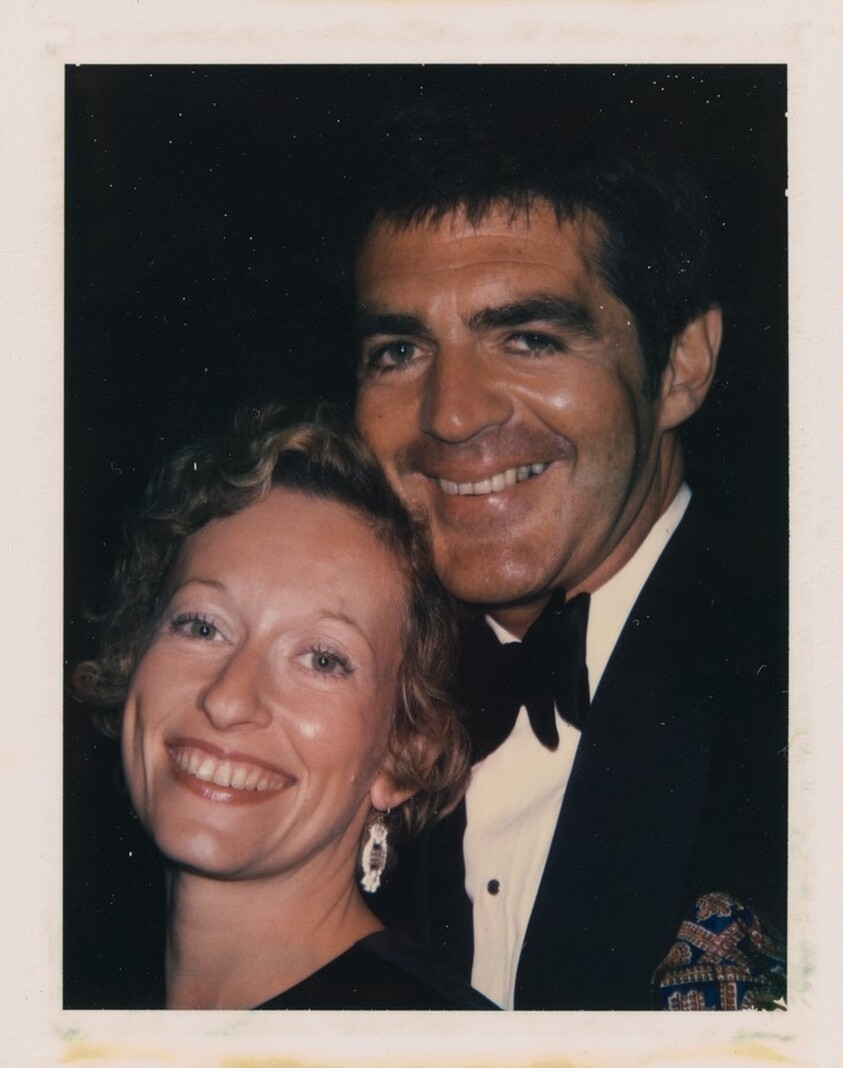 Irving Blum and Unidentified Woman