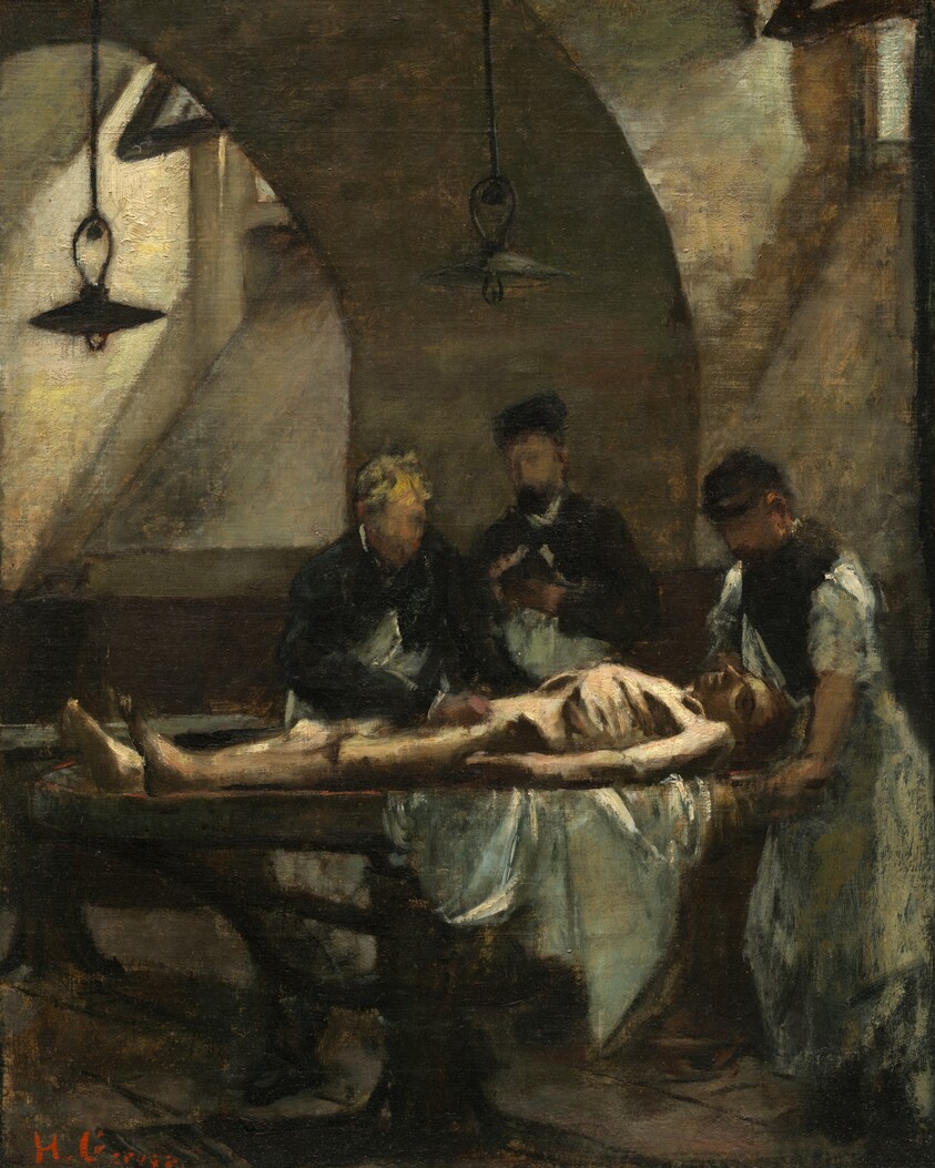 Study for "Autopsy at the Hôtel-Dieu"