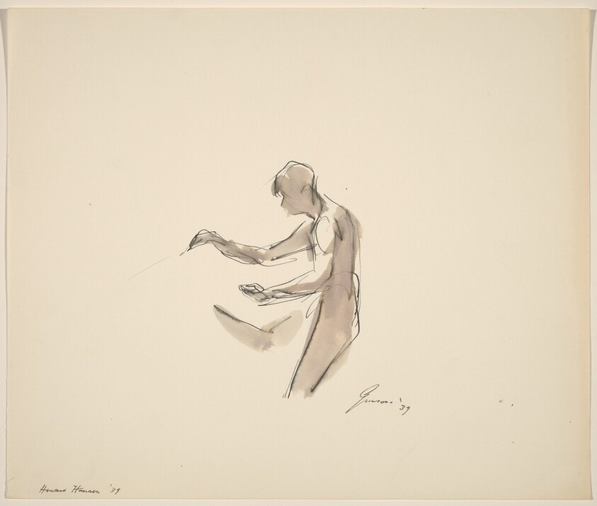 Howard Hansen Conducting