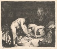 Two Girls, George Bellows, 1917