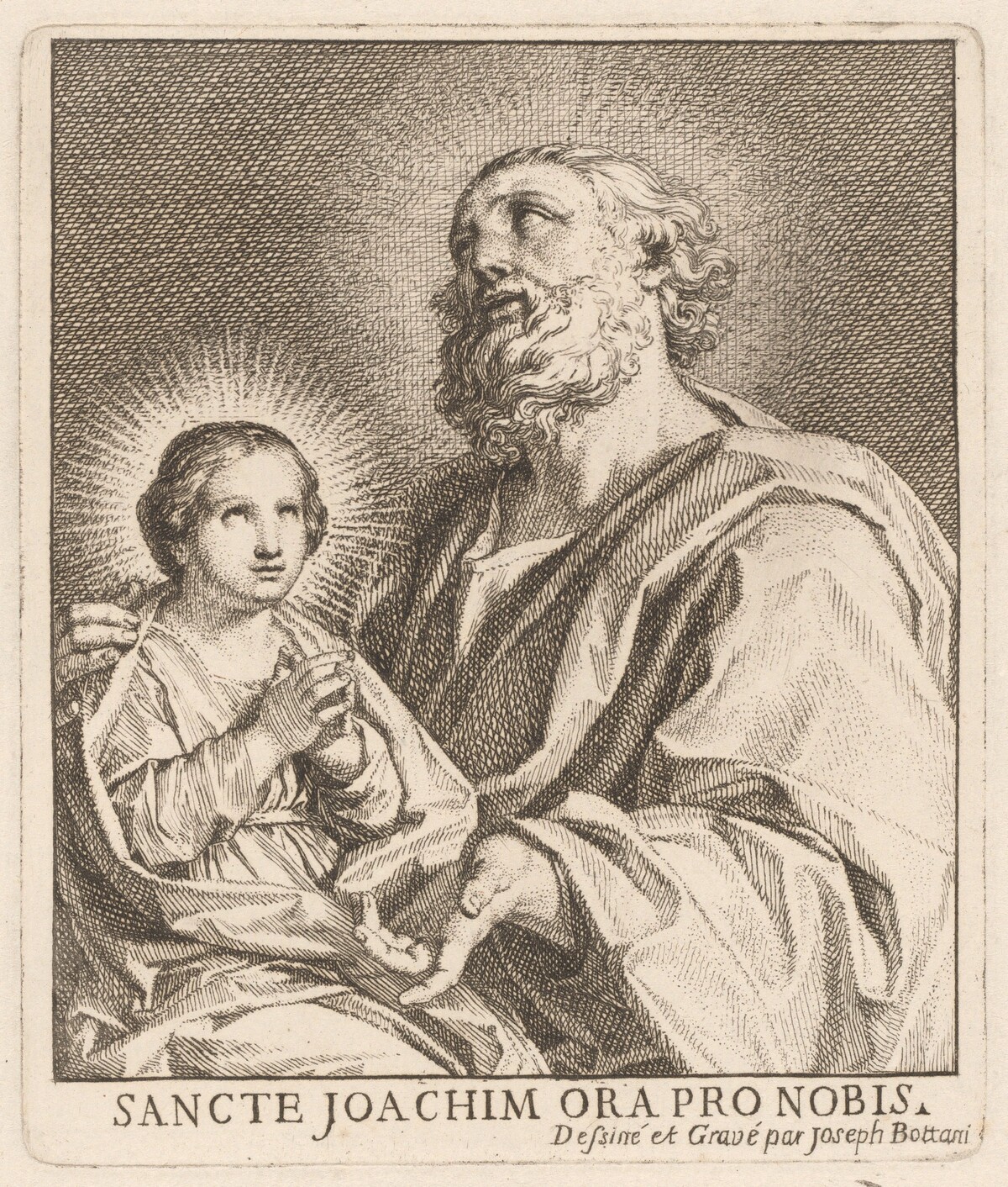 Saint Joachim and the Infant Virgin Mary