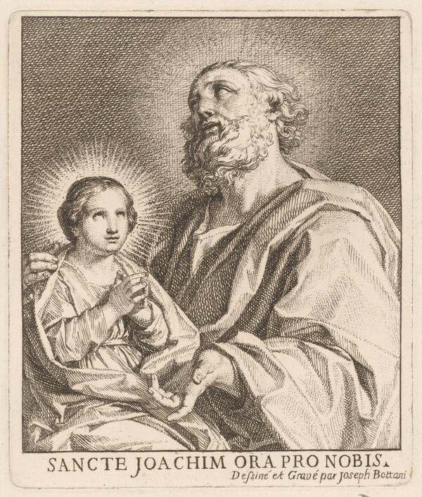 Saint Joachim and the Infant Virgin Mary