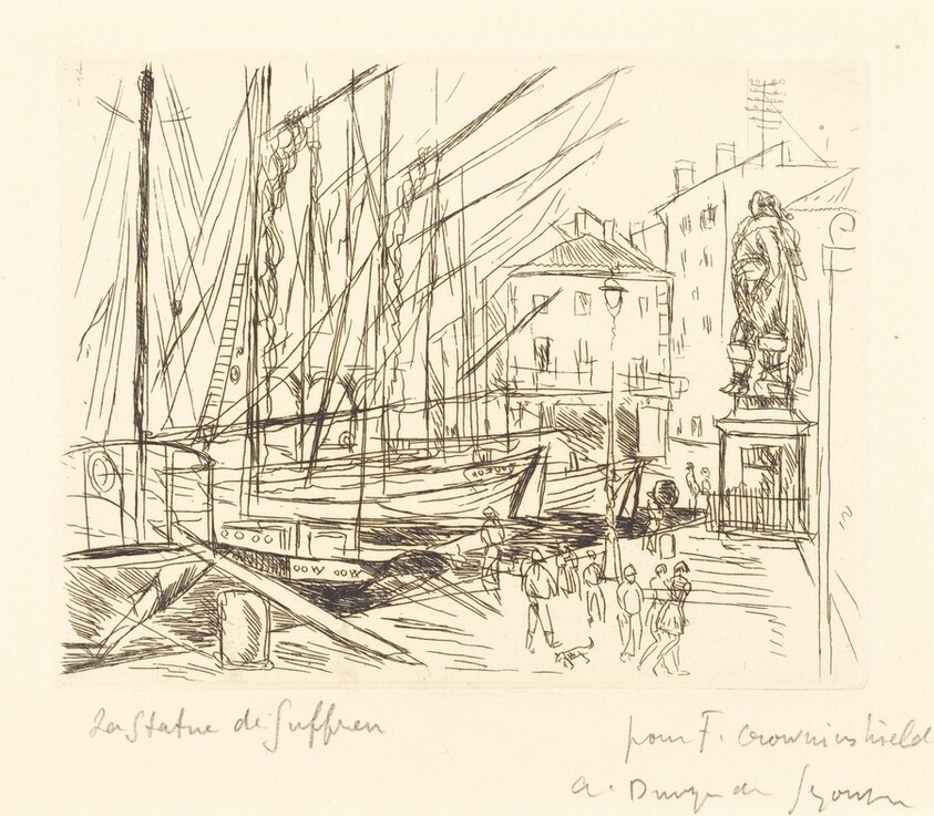 La Statue de Suffren